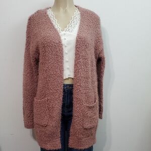 Love Tree Dusty Rose Women's Cardigan